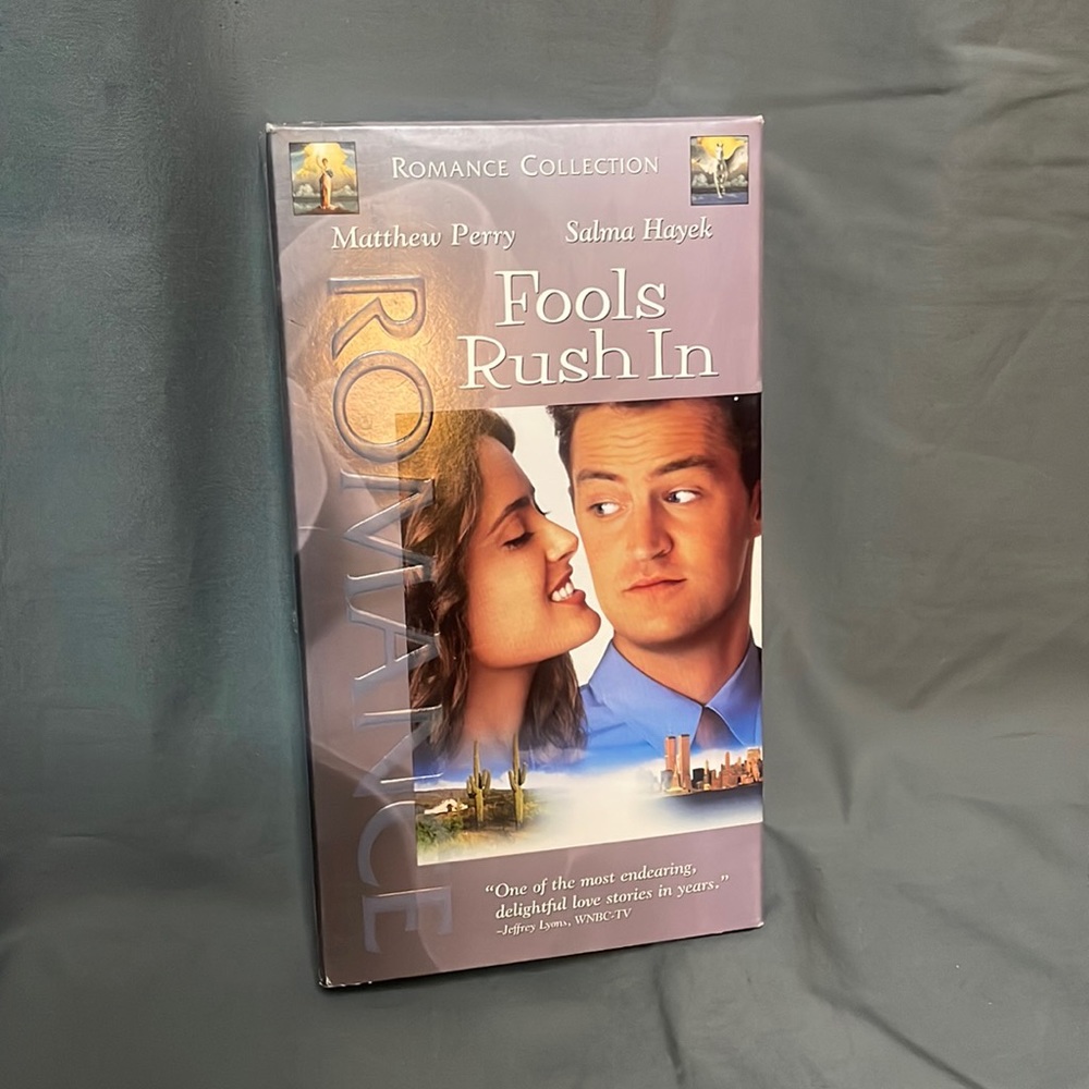 Fools Rush In VHS Tape